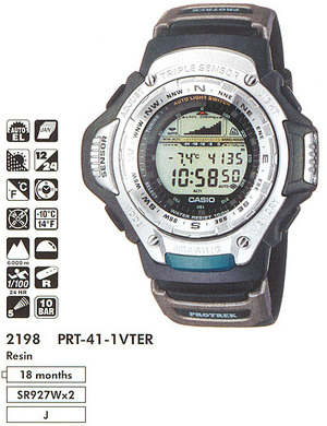 Casio best sale prt 41