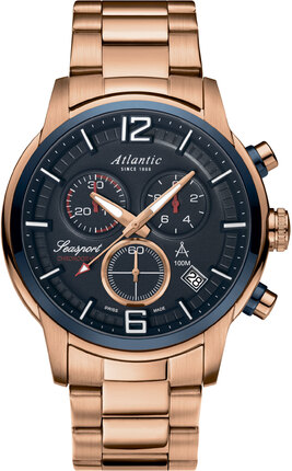 Часы Atlantic Seasport Chronograph 87466.44.55 уценка