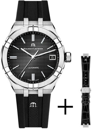 Часы Maurice Lacroix AIKON Automatic AI6007-SS00B-330-2 + ремешок